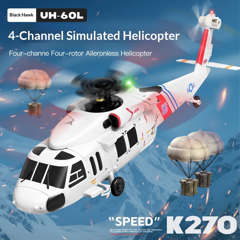 Rc Helicopter Gyro - Helicóptero de Control Remoto Wltoys K270