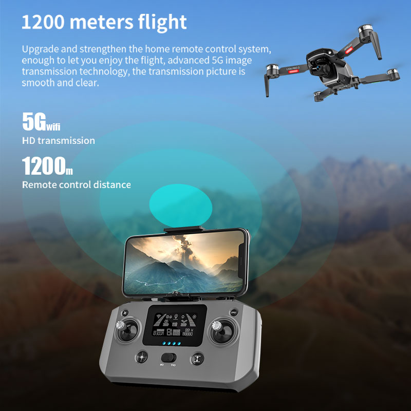 L106 Pro 3 Drone 5G WIFI FPV p - Rc Helicopter Electric reseña y precio